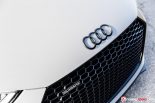 Audi R8 4S in Nardo grijs op Vossen Wheels CG-204 velgen