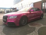 Crazy - ML Concept Audi A5 Sportback in Pink on 20 inch