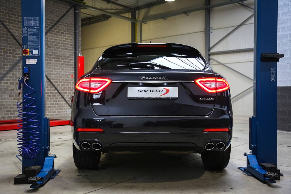 332PS & 676NM in the new Maserati Levante 3.0d from Shiftech