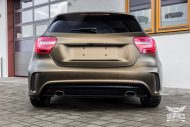 PWF Bond Gold-accenten op de Mercedes-Benz A-Klasse