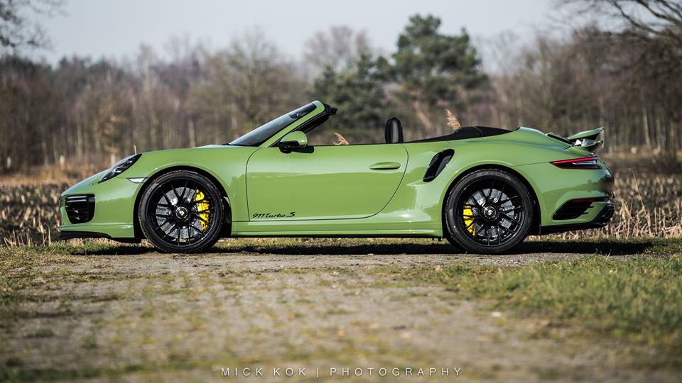 Porsche 911 Turbo S Convertible from the tuner Edo Competition