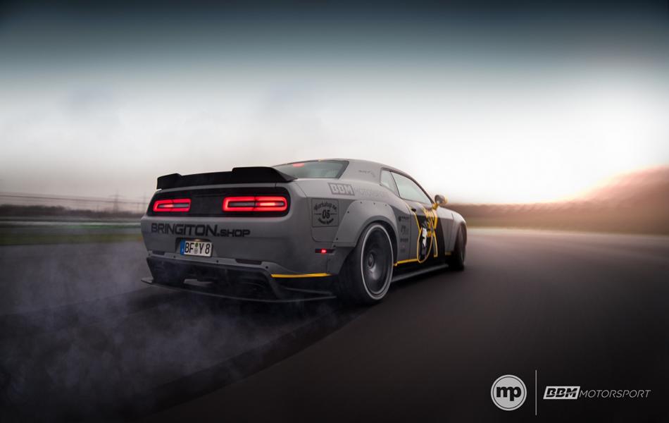 730PS & 909NM in the Dodge Challenger SRT Hellcat from BBM