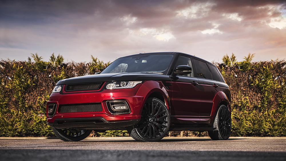Project Kahn Black Red Range Rover Sport Pace Car 2018 3 Kahn Range Rover Sport 4.4 SDV8 Autobiography Dynamic Pace Car