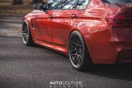 Destacado - Automovilismo de alta costura BMW M3 en Apex Alu's