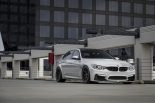 Limuzyna Papy dyskretnie zmieniona - BMW M3 F80 na V-FF 101 Alu