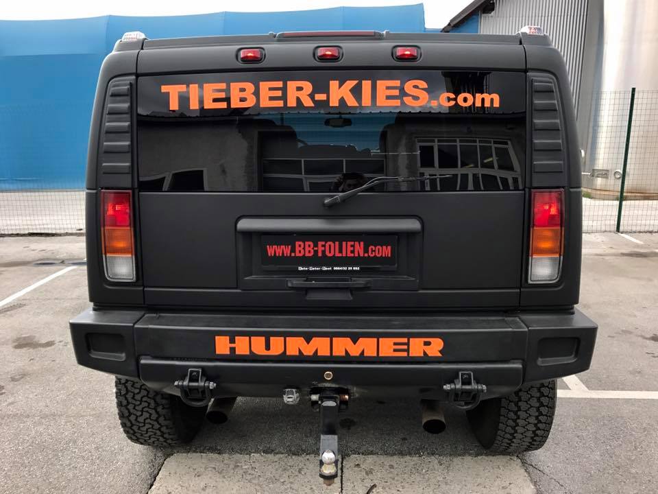 Hammerharter Hammer! BB-Folien Bele Boštjan Hummer H2