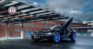 BMW i8 HRE S201H Felgen Frozen iLectric Blue Tuning 1 310x165 Fast Eddy Aria Corvette Concept Car auf HRE S201H Felgen