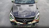 Odpowiedni do Parku Jurajskiego - Kamuflaż Mercedes-Benz GLE (C292)