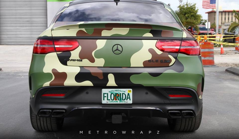 Jurassic Park approprié - Camouflage Mercedes-Benz GLE (C292)