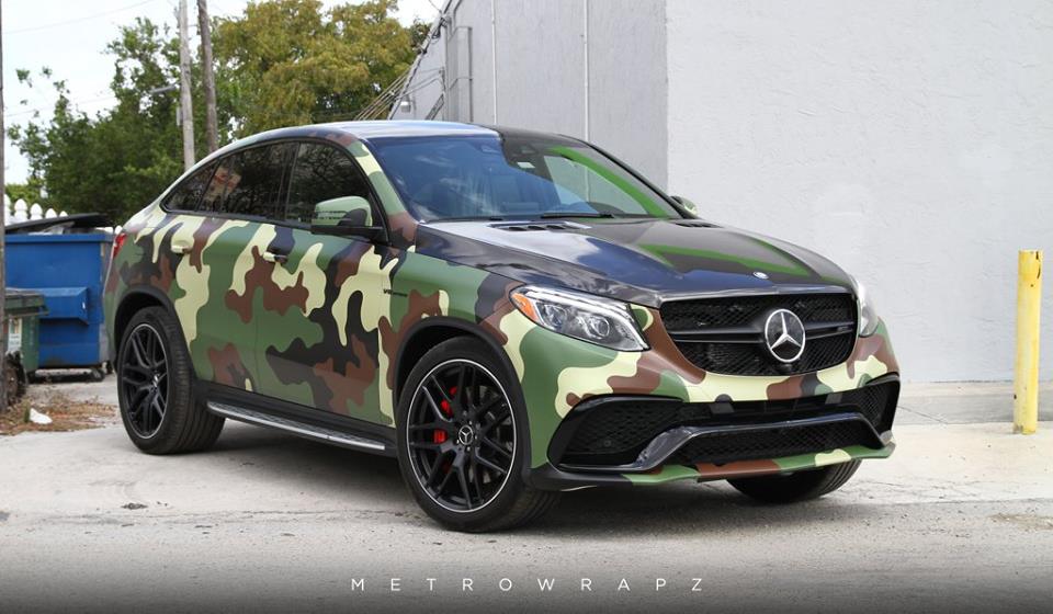 Geschikt voor Jurassic Park – camouflage Mercedes-Benz GLE (C292)