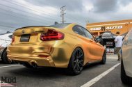 Inconfundible: lámina de oro mate BMW M235i de ModBargains