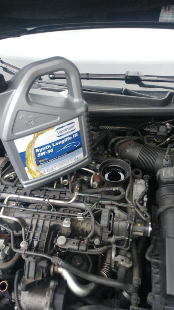 VW Golf 6 MK6 Ölwechsel Filter Tuning 2 E1488996850914