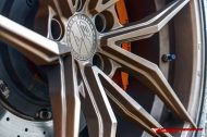 20 Pulgadas Ferrada Wheels Forge-8 F8-FR5 en Nissan GT-R
