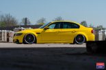 Niet te missen – BMW E90 M3 in felgeel met VWS-1 aluminium