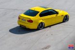 Ovvio: BMW E90 M3 in giallo brillante con VWS-1 Alu's