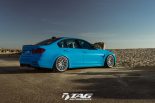 BMW M3 F80 in Riviera Blue from tuner TAG Motorsports