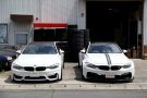 BMW M4 F82 Coupe con kit de carrocería Vorsteiner GTRS4 de MACARS