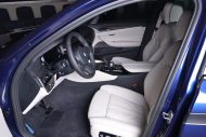 Interieur BMW 5er G30 M Performance Mediterranblau Tuning 2017 7 190x127