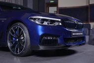 M Performance Parts BMW 5er G30 Mediterran Blau Tuning 2017 7 190x127