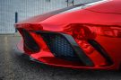 Mansory Lotus Evora GTE Rot Chromfolierung Rot ZR Auto Tuning 18 135x89