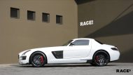 RACE! South Africa - Mercedes SLS AMG in matt white