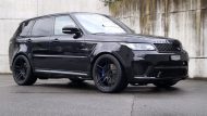 Black Range Rover Sport SVR on ADV.1 Wheels by cartech