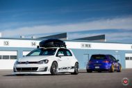 Für 2017 &#8211; Widebody VW GTI RS MK7 auf Vossen VPS-317 Alu’s