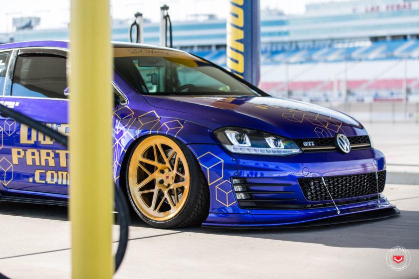 That's all there is to it - Widebody VW Golf on Vossen LC-109T Alu's