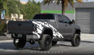 Monster - Toyota Tundra in Matte Black by Metro Wrapz