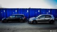 Idealne - VW Golf 7 GTI na zawieszeniu Oxigin 18 Alu i KW V3
