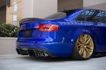 Zito Wheels ZF01 in 20 inch on the Audi A4 S4 with Airride suspension