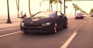 Video: BMW i8 von Austin Mahone mit Velvet Folierung in Schwarz