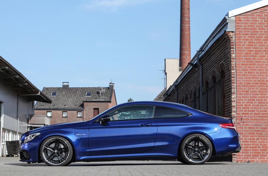20 Inch Schmidt FS Line Alu's & 580PS in the Mercedes C63 AMG Coupe