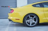 20 Zoll 6GR 5 Speichen Ford Mustang GT Tuning 2 155x103 20 Zoll 6GR 5 Speichen Felgen am gelben Ford Mustang GT