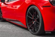 Dezent &#8211; 21 Zoll Strasse Wheels Alu’s am Ferrari 488 GTB