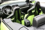 970RA Lawn Green في سيارة VW EOS R32 مع واجهة شيروكو