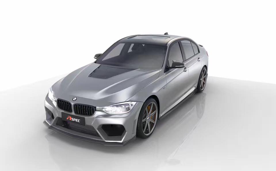 Preview: Aspec bodykit voor de BMW F30 3 Serie Sedan