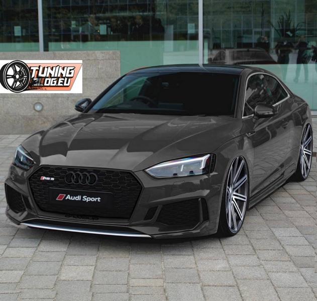 Black Audi A5 RS5 Coupe (2017) by tuningblog.eu