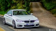 Banden SCHO BMW 4 Serie Cabrio met KW chassis & Oxigin Alu's