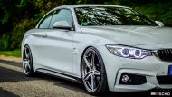 Tire SCHO BMW 4er Convertible with KW Suspension & Oxigin Alu's