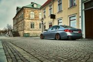 BMW 5er G30 550i auf Ferrada F8-FR8 Felgen &#038; Airride