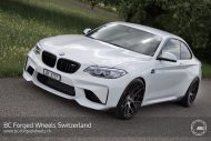 BMW M2 F87 Coupé su cerchi HC040S BC forgiati ruote