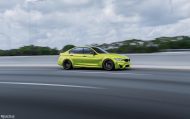 BMW M3 F80 Lime Green Chrom Folierung Velos S15 Tuning 3 190x119 BMW M3 F80 Limousine in Lime Green Chrom auf 20 Zöllern