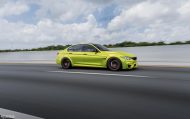 BMW M3 F80 Lime Green Chrom Folierung Velos S15 Tuning 4 190x119 BMW M3 F80 Limousine in Lime Green Chrom auf 20 Zöllern
