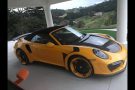 Bumblebee Style na Porsche 911 (991) tunera Topcar