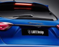 Kit de cuerpo sutil de Larte Design en el Maserati Levante