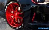 Böse &#8211; Chevrolet Camaro auf roten XO Luxury XF1 Felgen