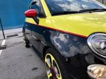 Fiat 500s Folierung Gelb Rot Schwarz Tuning 11 155x116