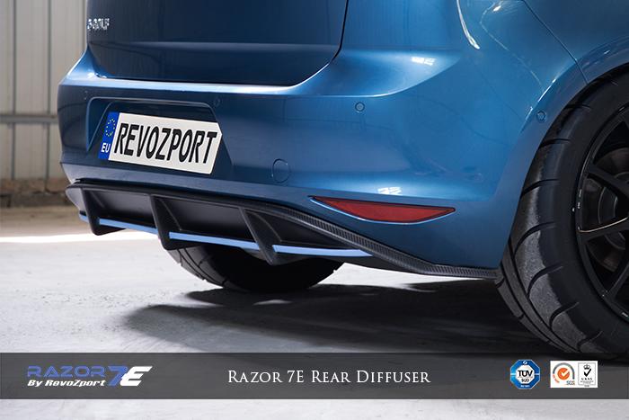Golf VII “RAZOR 7E” – تقوم شركة RevoZport بضبط سيارة VW Golf E MK7