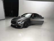 Mercedes-Benz C63 AMG Coupé with parts from Chrometec